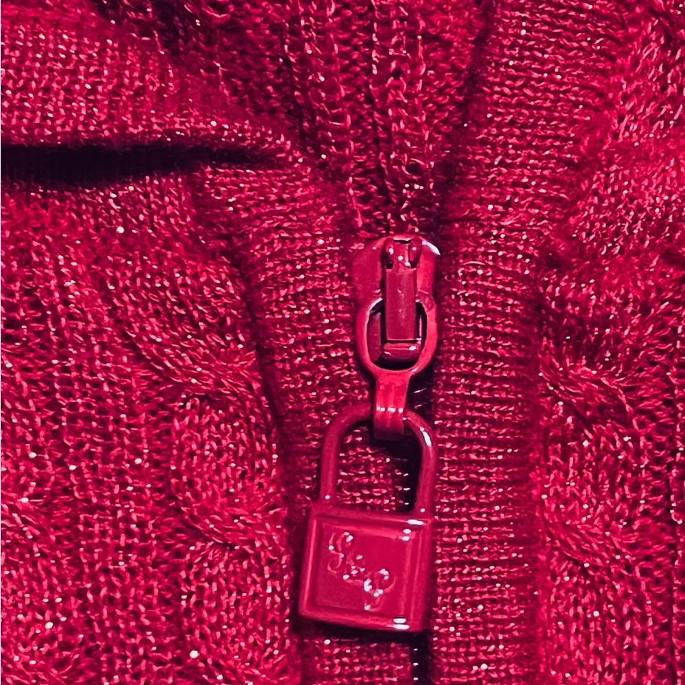 NWOT-Peck & Peck Weekend Full Zip Sweater Hoodie - Picture 6 of 7